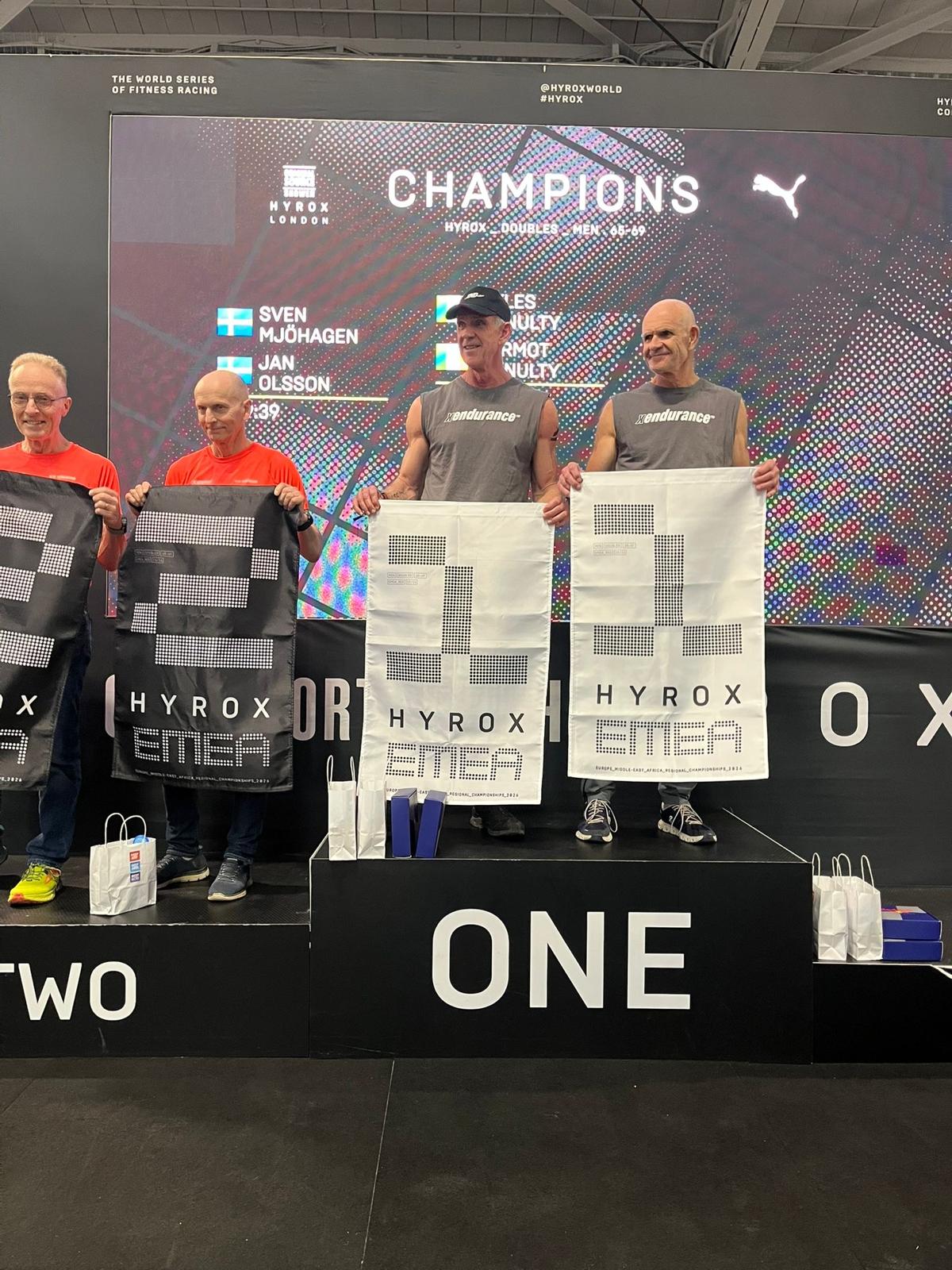 60 plus athletes at hyrox