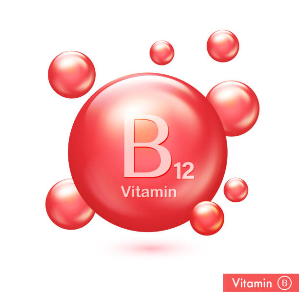 Image of a B12 Vitamin molecule